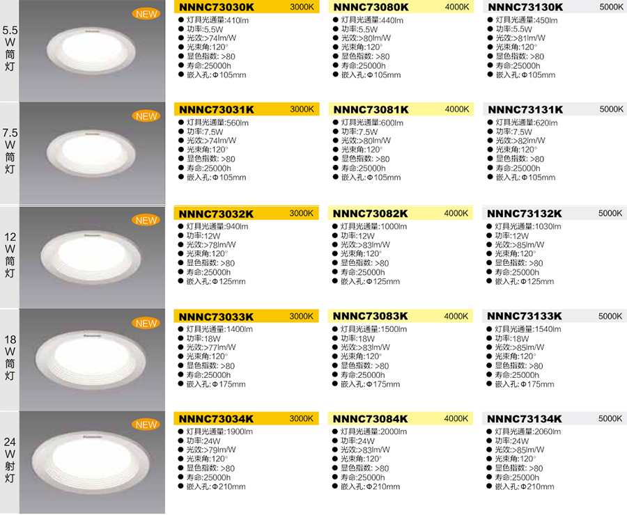 LED金属筒灯
